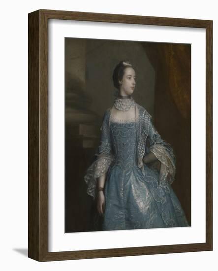 Suzanna Beckford-Sir Joshua Reynolds-Framed Giclee Print