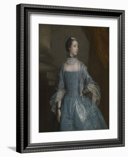 Suzanna Beckford-Sir Joshua Reynolds-Framed Giclee Print