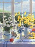 Yellow Daisies-Suzanne Hoefler-Framed Art Print