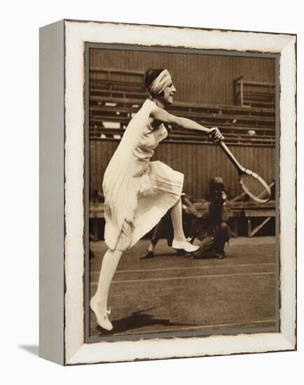 Suzanne Lenglen, 1919-null-Framed Premier Image Canvas