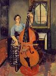 Woman with a Double Bass, 1908-Suzanne Valadon-Giclee Print