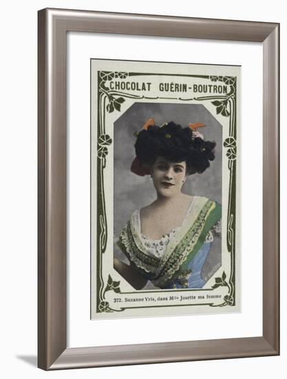 Suzanne Yris, Dans Mademoiselle Josette Ma Femme-null-Framed Giclee Print