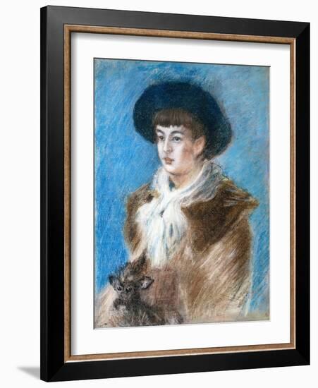 Suzanne-Claude Monet-Framed Giclee Print