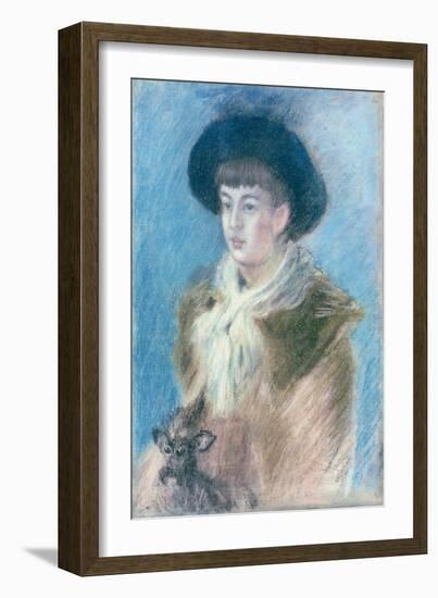 Suzanne-Claude Monet-Framed Giclee Print