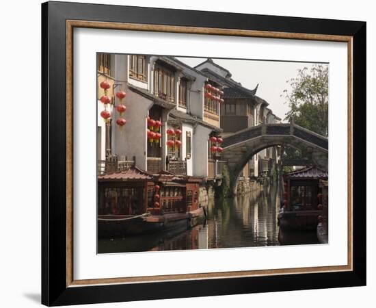 Suzhou, Jiangsu Province, China, Asia-Michael Snell-Framed Photographic Print