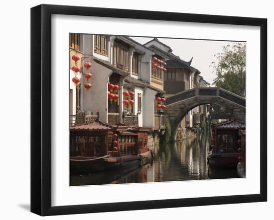 Suzhou, Jiangsu Province, China, Asia-Michael Snell-Framed Photographic Print