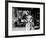 Suzy Parker and the Old Man-Georges Dambier-Framed Art Print