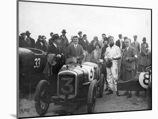 Sv Holbrook, Winner of the 500 Miles Race, Brooklands, Surrey, (C1920S)-null-Mounted Photographic Print