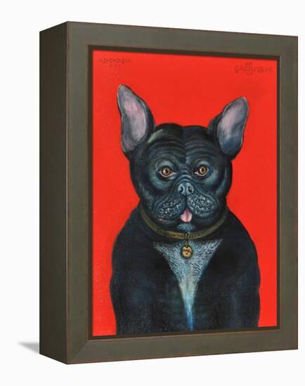 Svarc the Dog I, 2002-Tamas Galambos-Framed Premier Image Canvas