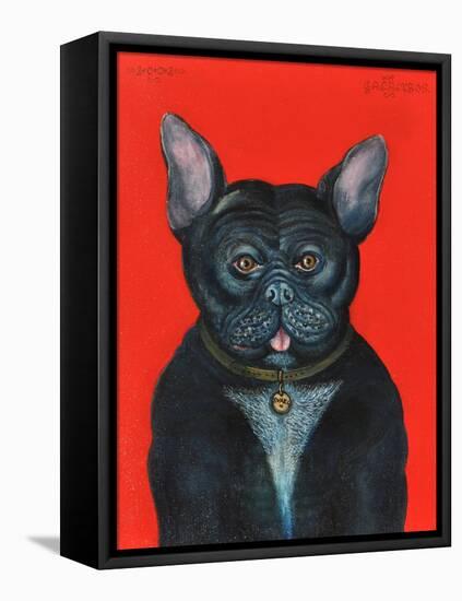 Svarc the Dog I, 2002-Tamas Galambos-Framed Premier Image Canvas