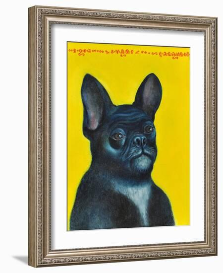Svarc the Dog II, 2002-Tamas Galambos-Framed Giclee Print