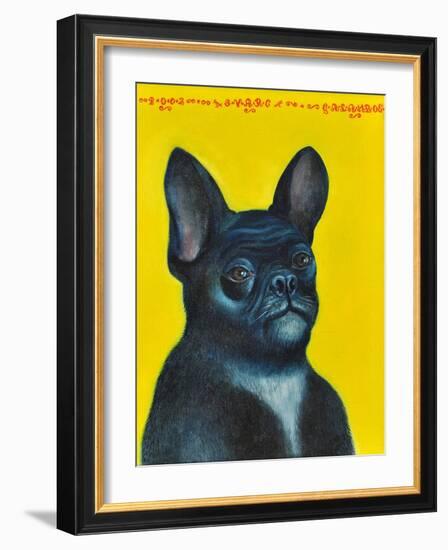 Svarc the Dog II, 2002-Tamas Galambos-Framed Giclee Print