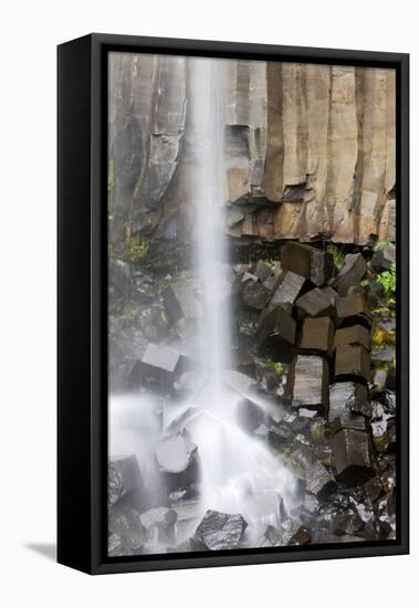 Svartifoss Waterfall, Skaftafell National Park, Iceland-Paul Souders-Framed Premier Image Canvas