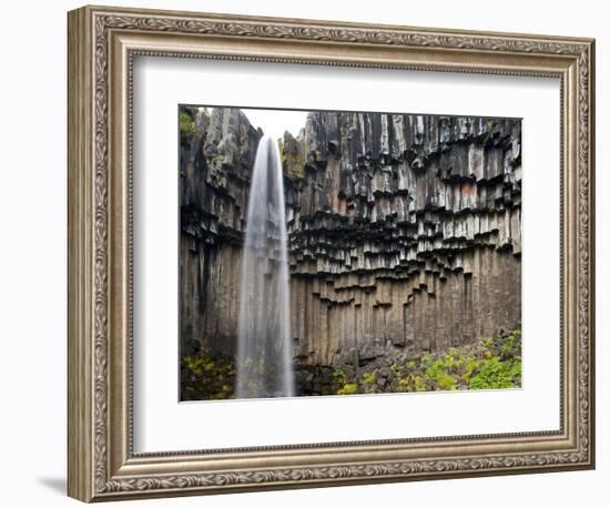 Svartifoss Waterfall, Skaftafell National Park, Iceland-Paul Souders-Framed Photographic Print