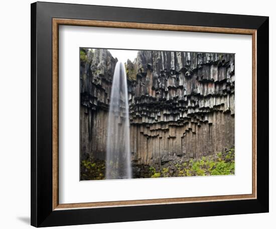 Svartifoss Waterfall, Skaftafell National Park, Iceland-Paul Souders-Framed Photographic Print