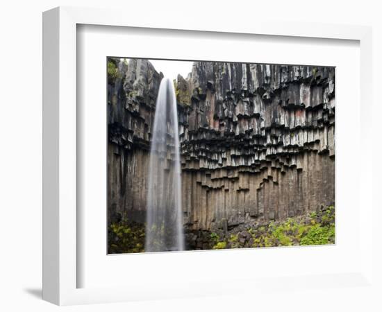 Svartifoss Waterfall, Skaftafell National Park, Iceland-Paul Souders-Framed Photographic Print