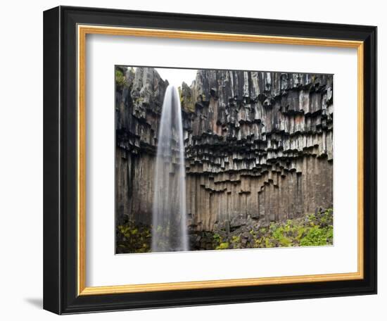 Svartifoss Waterfall, Skaftafell National Park, Iceland-Paul Souders-Framed Photographic Print