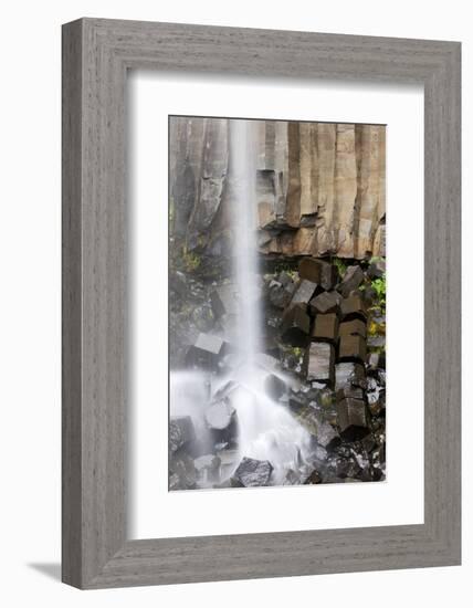 Svartifoss Waterfall, Skaftafell National Park, Iceland-Paul Souders-Framed Photographic Print