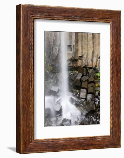 Svartifoss Waterfall, Skaftafell National Park, Iceland-Paul Souders-Framed Photographic Print