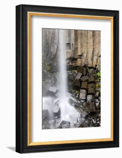 Svartifoss Waterfall, Skaftafell National Park, Iceland-Paul Souders-Framed Photographic Print