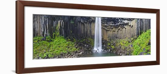 Svartifoss Waterfall, Skaftafell Park, Iceland-Michele Falzone-Framed Photographic Print