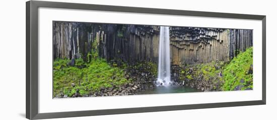 Svartifoss Waterfall, Skaftafell Park, Iceland-Michele Falzone-Framed Photographic Print