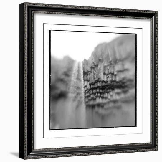 Svatifoss Waterfall, Skaftafell National Park, Iceland-Paul Souders-Framed Photographic Print