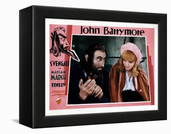 Svengali, John Barrymore, Marian Marsh, 1931-null-Framed Stretched Canvas