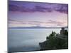 Sveti Jovan at Kaneo Church and Lake Ohrid, Ohrid, Macedonia-Walter Bibikow-Mounted Photographic Print