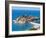 Sveti Stefan, Seaside Resort in Western Montenegro, Europe-Michael Runkel-Framed Photographic Print