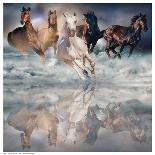 Herd Run-Svetlana-Framed Art Print