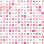 Pink Square Mosaic-SvetlanaR-Framed Art Print