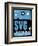 SVG Stavanger Luggage Tag II-NaxArt-Framed Art Print