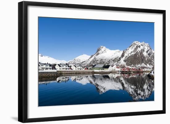 Svolvaer, Lofoten Islands, Nordland, Arctic, Norway, Scandinavia-Sergio Pitamitz-Framed Photographic Print