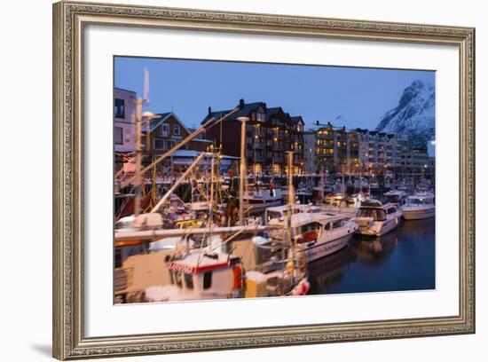 Svolvaer, Lofoten Islands, Nordland, Arctic Norway, Scandinavia-Sergio Pitamitz-Framed Photographic Print