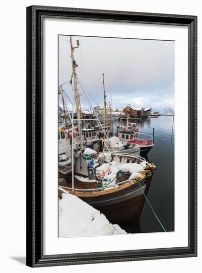 Svolvaer, Lofoten Islands, Nordland, Arctic, Norway, Scandinavia-Sergio Pitamitz-Framed Photographic Print