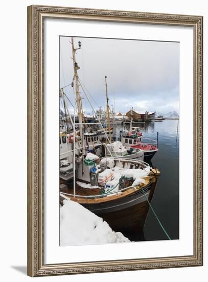 Svolvaer, Lofoten Islands, Nordland, Arctic, Norway, Scandinavia-Sergio Pitamitz-Framed Photographic Print