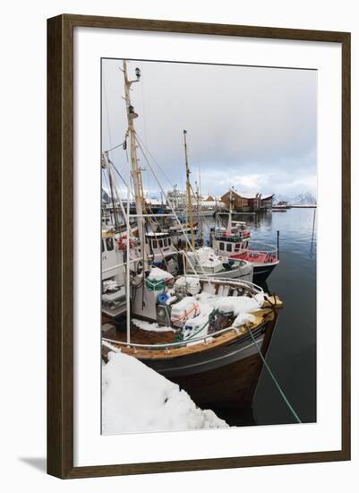 Svolvaer, Lofoten Islands, Nordland, Arctic, Norway, Scandinavia-Sergio Pitamitz-Framed Photographic Print