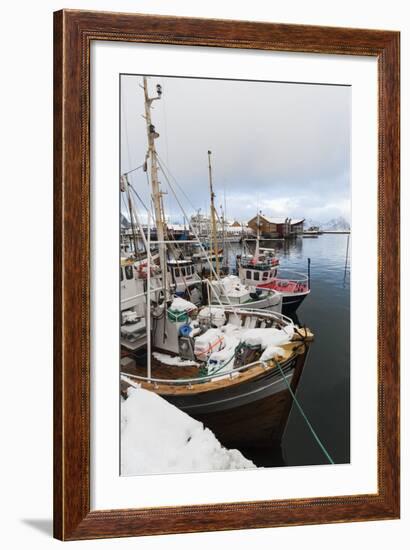 Svolvaer, Lofoten Islands, Nordland, Arctic, Norway, Scandinavia-Sergio Pitamitz-Framed Photographic Print