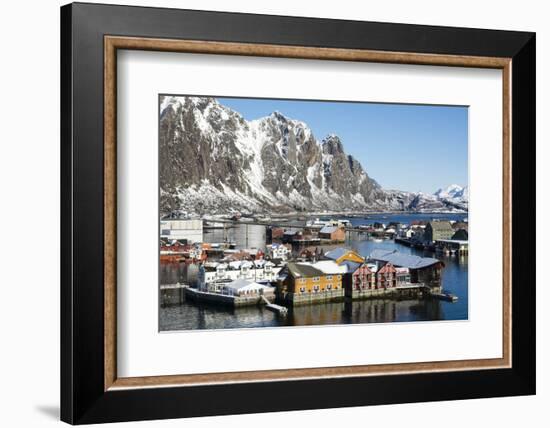 Svolvaer, Lofoten Islands, Nordland, Arctic, Norway, Scandinavia-Sergio Pitamitz-Framed Photographic Print