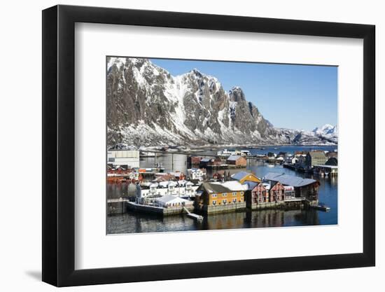 Svolvaer, Lofoten Islands, Nordland, Arctic, Norway, Scandinavia-Sergio Pitamitz-Framed Photographic Print