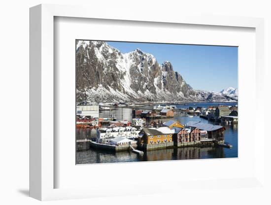 Svolvaer, Lofoten Islands, Nordland, Arctic, Norway, Scandinavia-Sergio Pitamitz-Framed Photographic Print