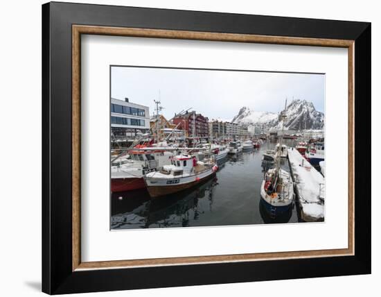 Svolvaer, Lofoten Islands, Nordland, Arctic, Norway, Scandinavia-Sergio Pitamitz-Framed Photographic Print