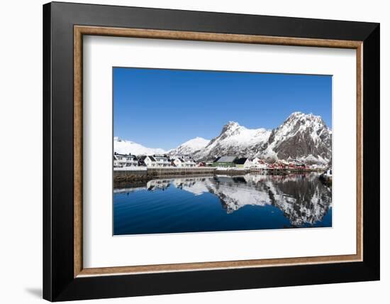 Svolvaer, Lofoten Islands, Nordland, Arctic, Norway, Scandinavia-Sergio Pitamitz-Framed Photographic Print