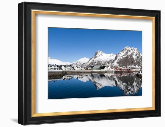 Svolvaer, Lofoten Islands, Nordland, Arctic, Norway, Scandinavia-Sergio Pitamitz-Framed Photographic Print