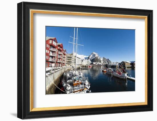 Svolvaer, Lofoten Islands, Nordland, Arctic, Norway, Scandinavia-Sergio Pitamitz-Framed Photographic Print