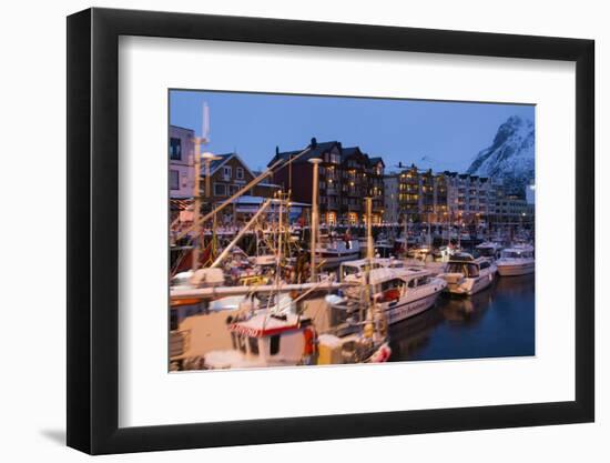 Svolvaer, Lofoten Islands, Nordland, Arctic Norway, Scandinavia-Sergio Pitamitz-Framed Photographic Print