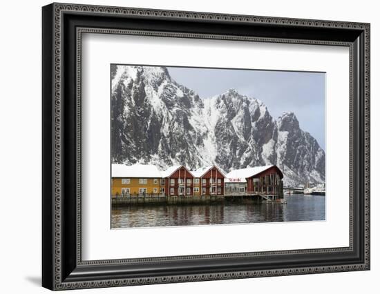 Svolvaer, Lofoten Islands, Nordland, Arctic, Norway, Scandinavia-Sergio Pitamitz-Framed Photographic Print