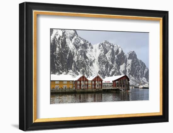 Svolvaer, Lofoten Islands, Nordland, Arctic, Norway, Scandinavia-Sergio Pitamitz-Framed Photographic Print