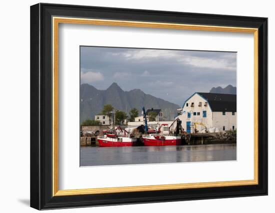 Svolvaer, Lofoten Islands, Norway, Scandinavia, Europe-Sergio Pitamitz-Framed Photographic Print